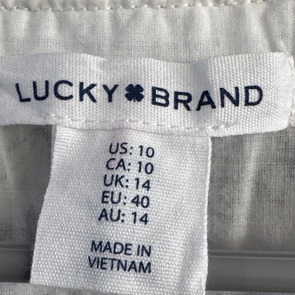 Lucky Brand Blue and White Floral Mini Dress - Picture 10 of 10